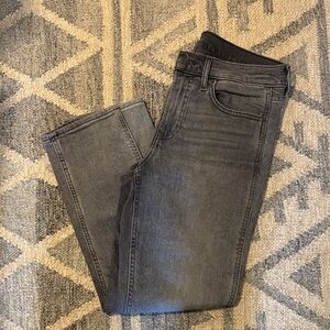Gap Vintage Slim Mid-Rise Grey Jeans- 28